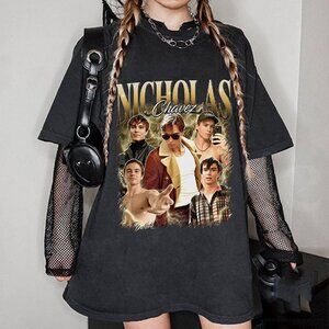 New Nicholas Chavez Vintage T Shirt for Men and Women American Actor Fan Tee